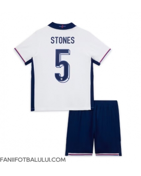 Anglia John Stones #5 Echipament de Fotbal Replică European 2024 Copii Acasa (+ Șorturi)